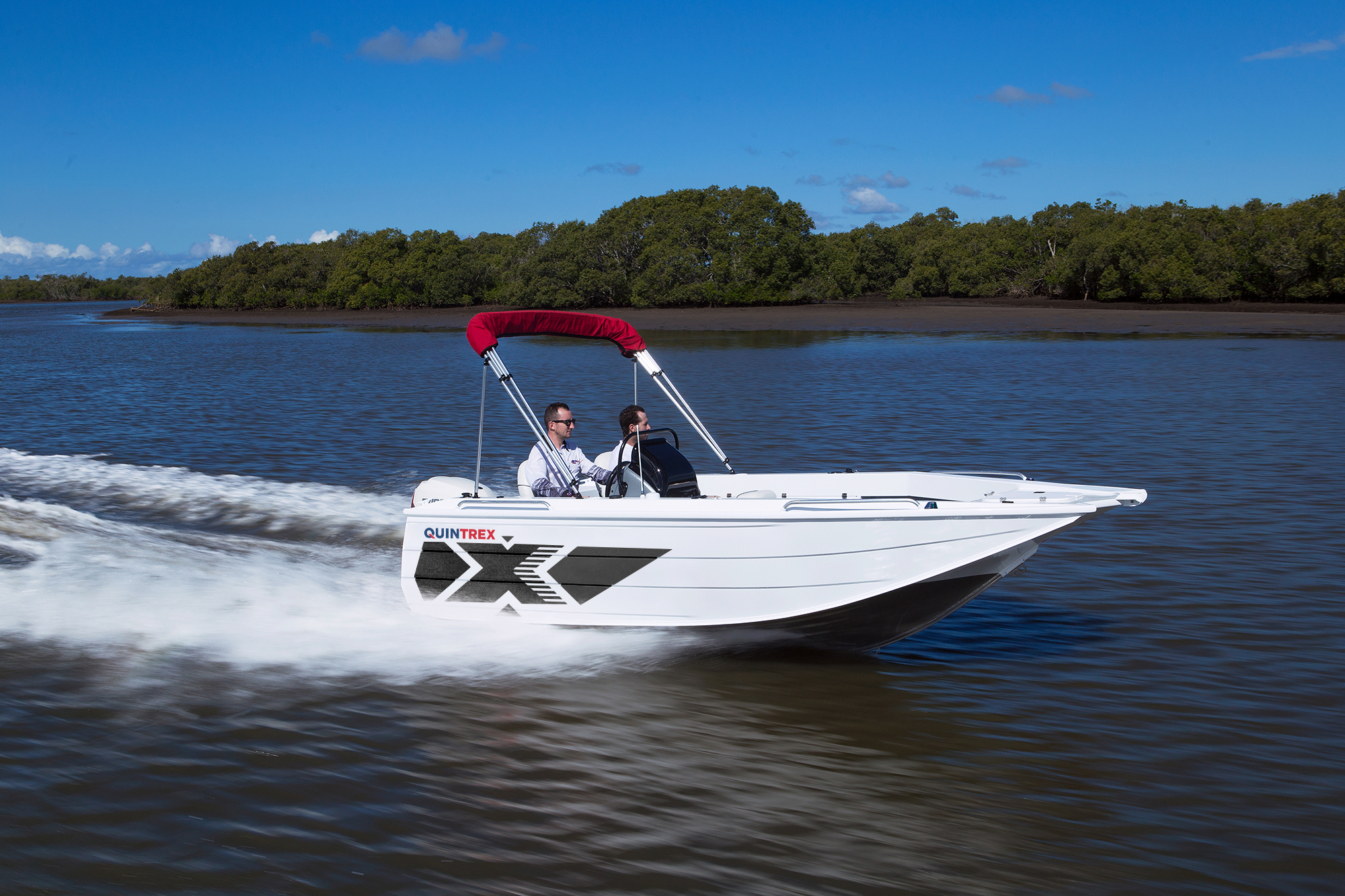 Quintrex 550 Frontier Aluminium Boat Range